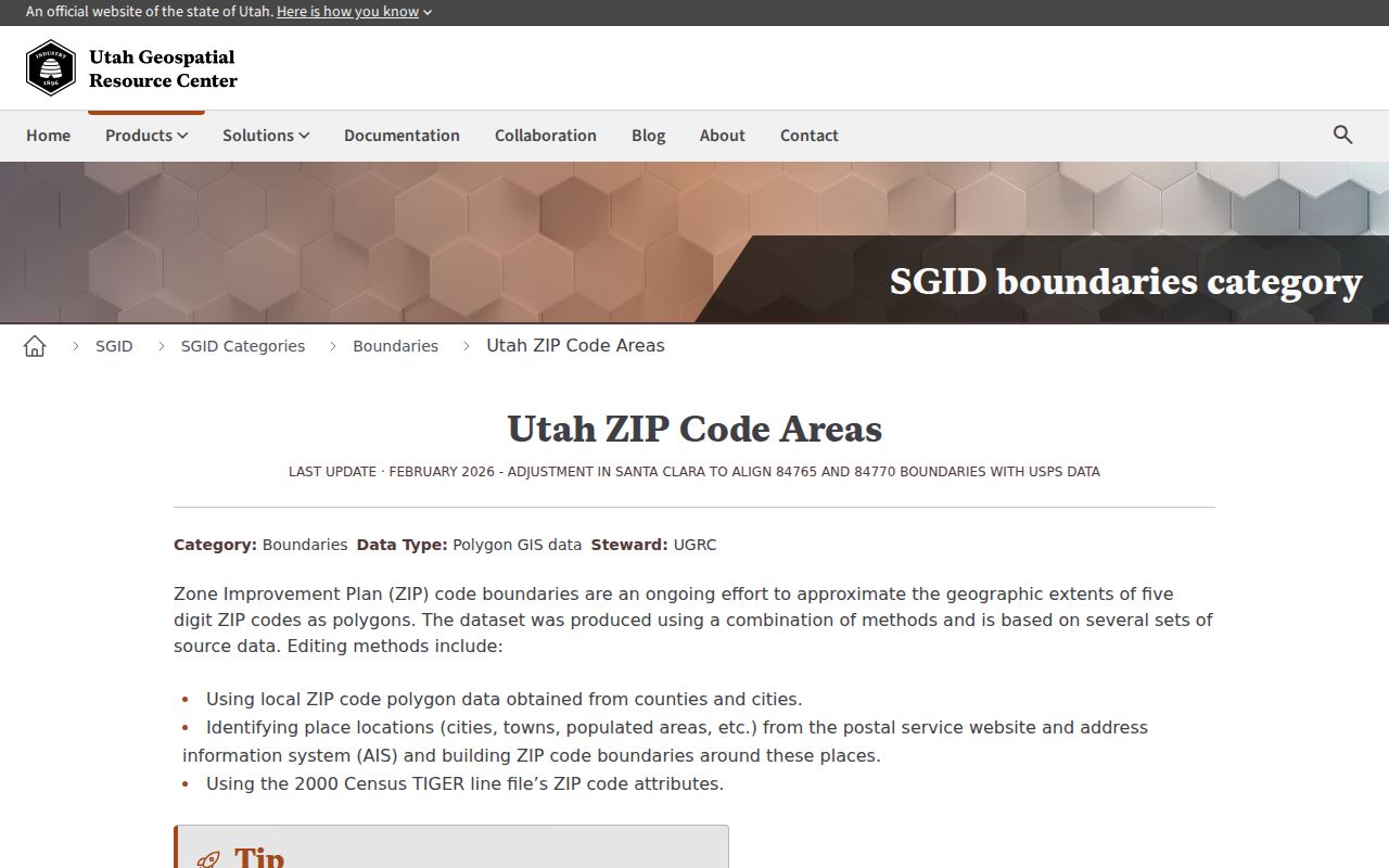 Pleasant Grove ZIP code directory Utah ZIP Code Areas map source